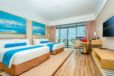 Fuzhou Seaview Fliport Resort - Garden View Double Bed Room