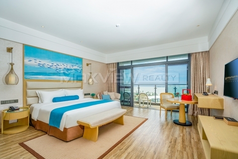 Fuzhou Seaview Fliport Resort - Ocean View King Bed Room